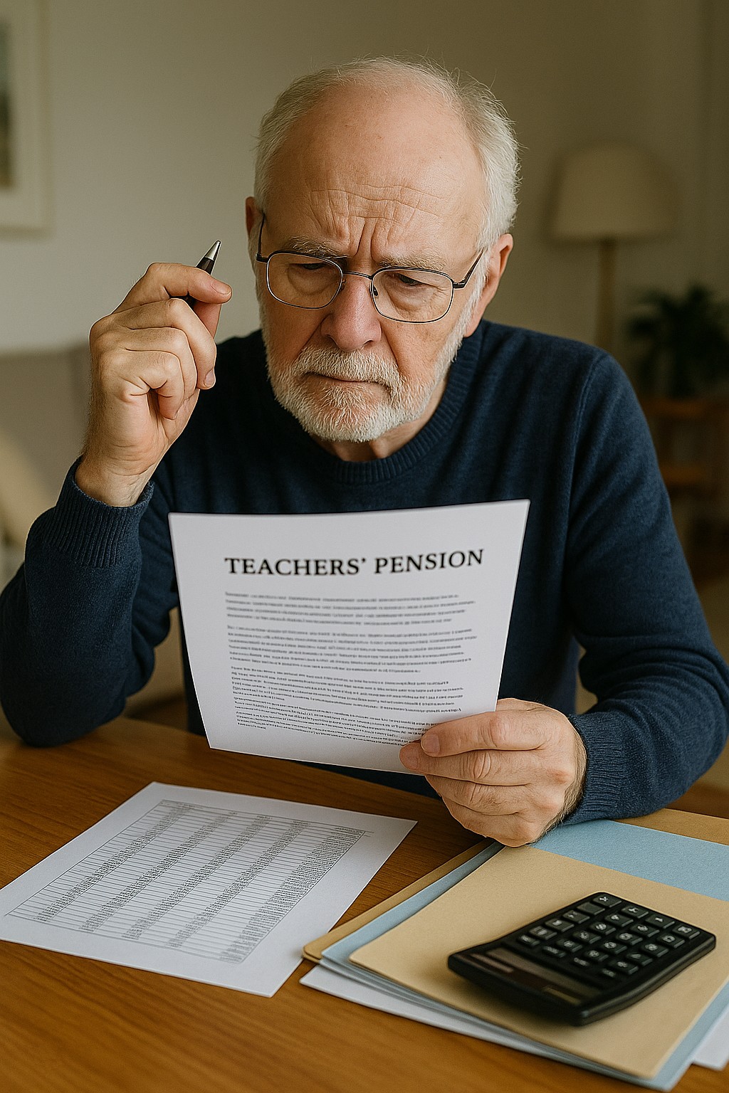 Teachers' Pension - retirement considerations